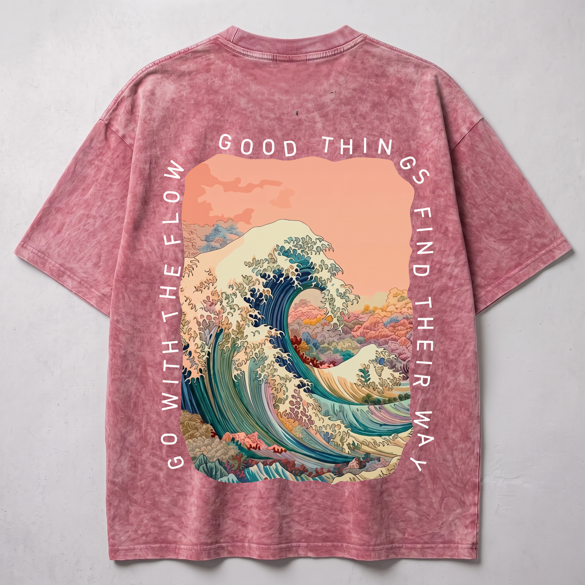 Things find Their Way Washed Oversized T-shirt