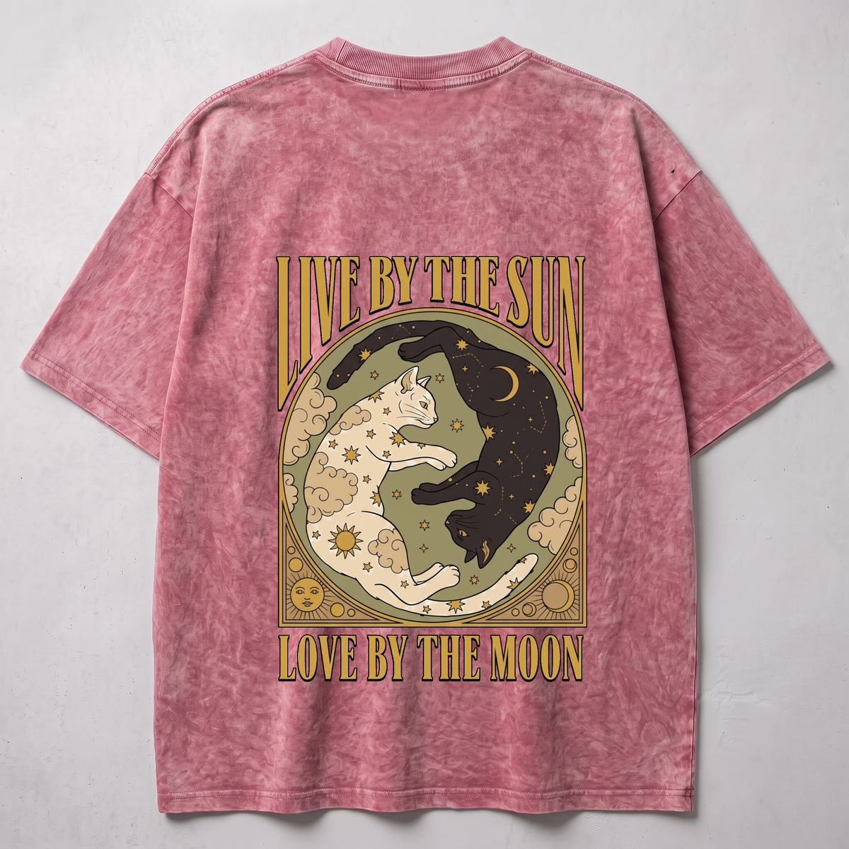 Live by Sun Washed Oversized T-shirt