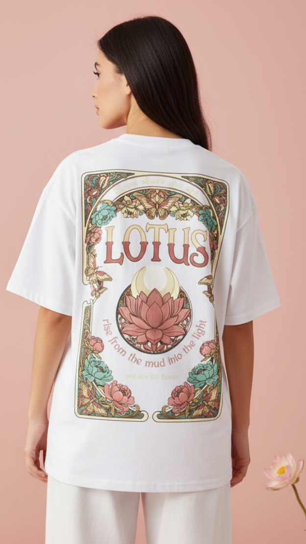 Lotus White Back