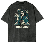 Medusa Oversize Washed T-shirt