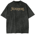 Nevermore Oversized Washed T-shirt
