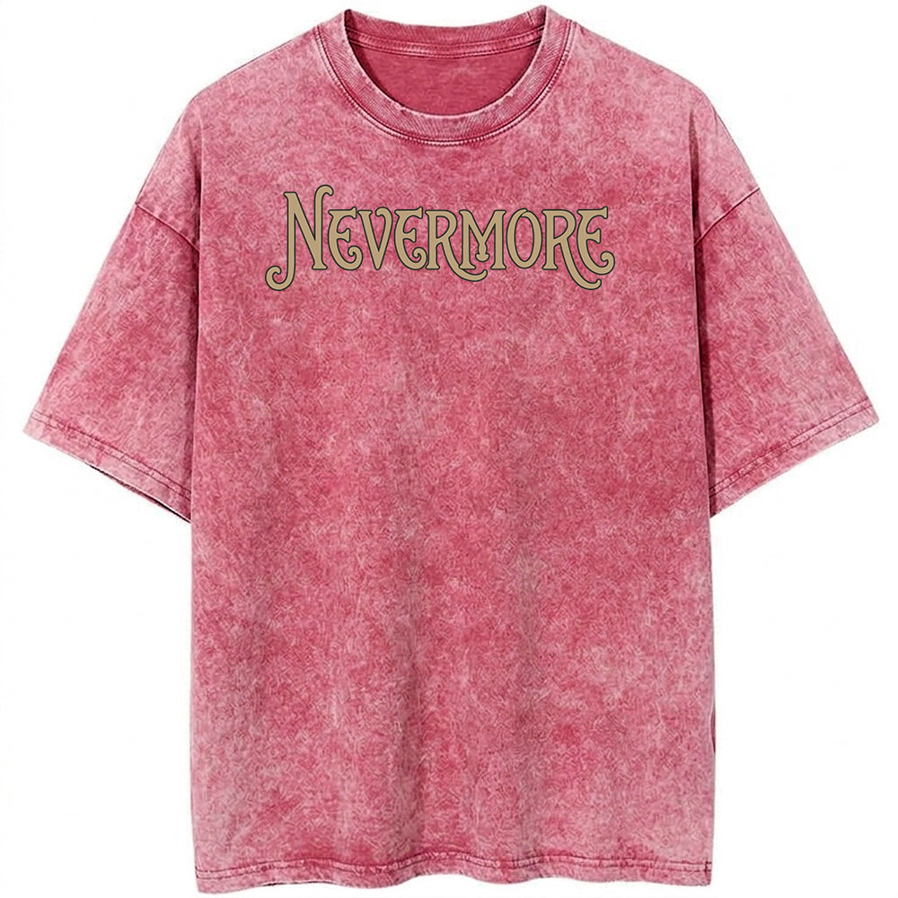 Nevermore Oversized Washed T-shirt