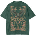 Nevermore Oversized Washed T-shirt