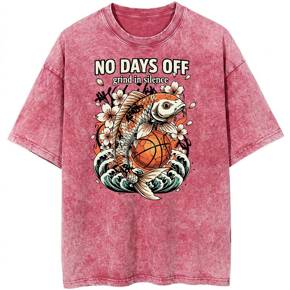 No Days Off Oversize Washed T-shirt
