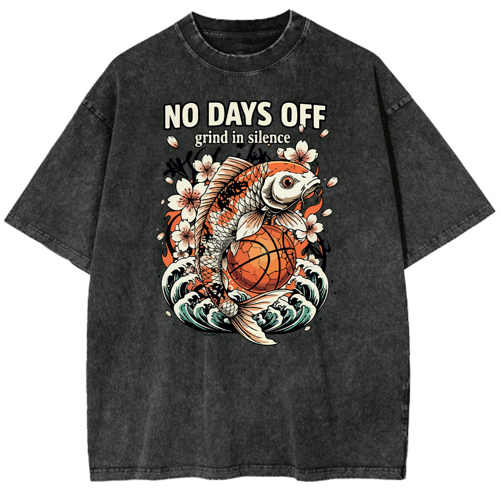 No Days Off Oversize Washed T-shirt