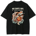 No Day Off  Oversize T-shirt