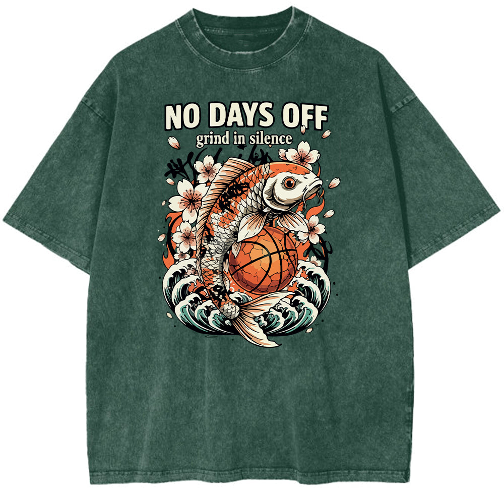 No Days Off Oversize Washed T-shirt