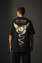 No Rush Black Tight Crop