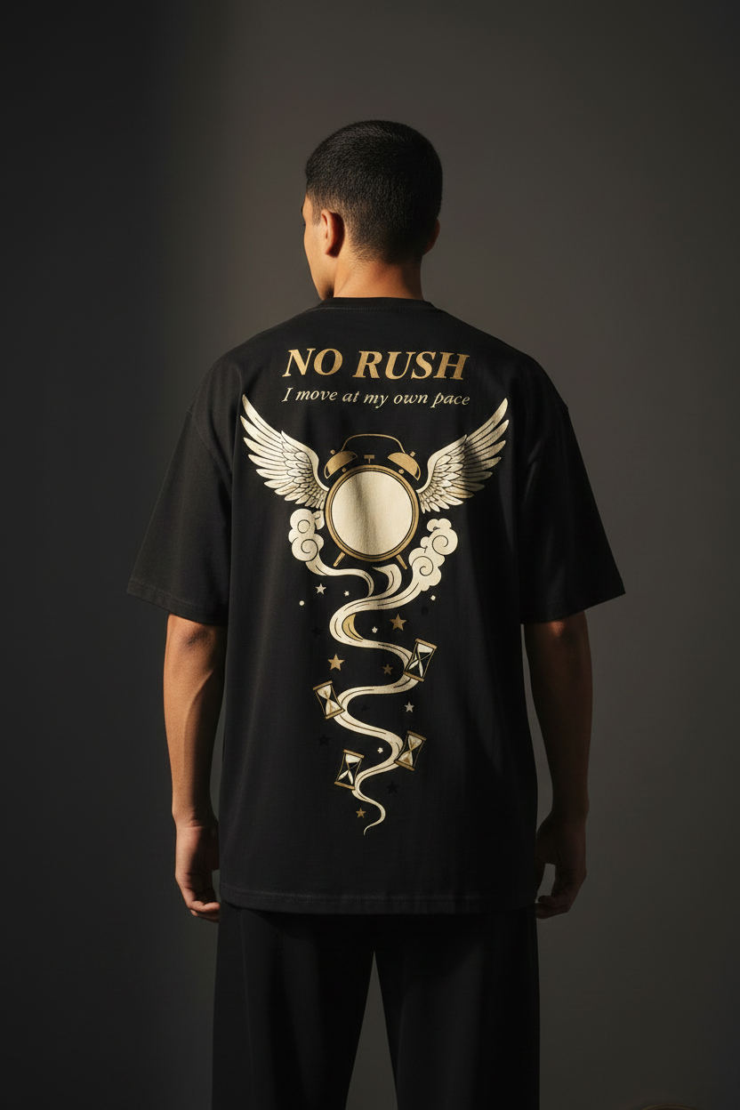 No Rush Black Tight Crop
