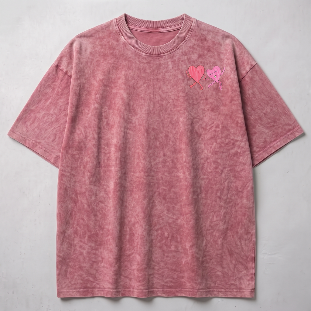Dance Through Life Washed Oversized T-shirt