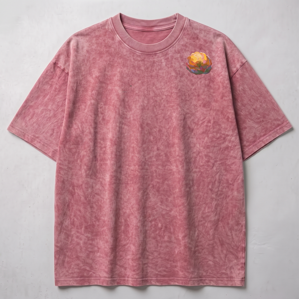 Where the Light Finds You Washed Oversized T-shirt
