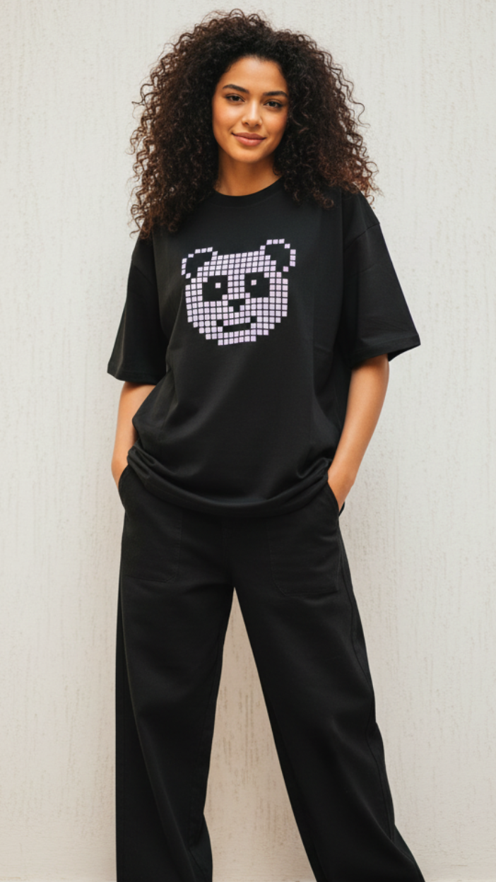 Panda Tee – Female Model