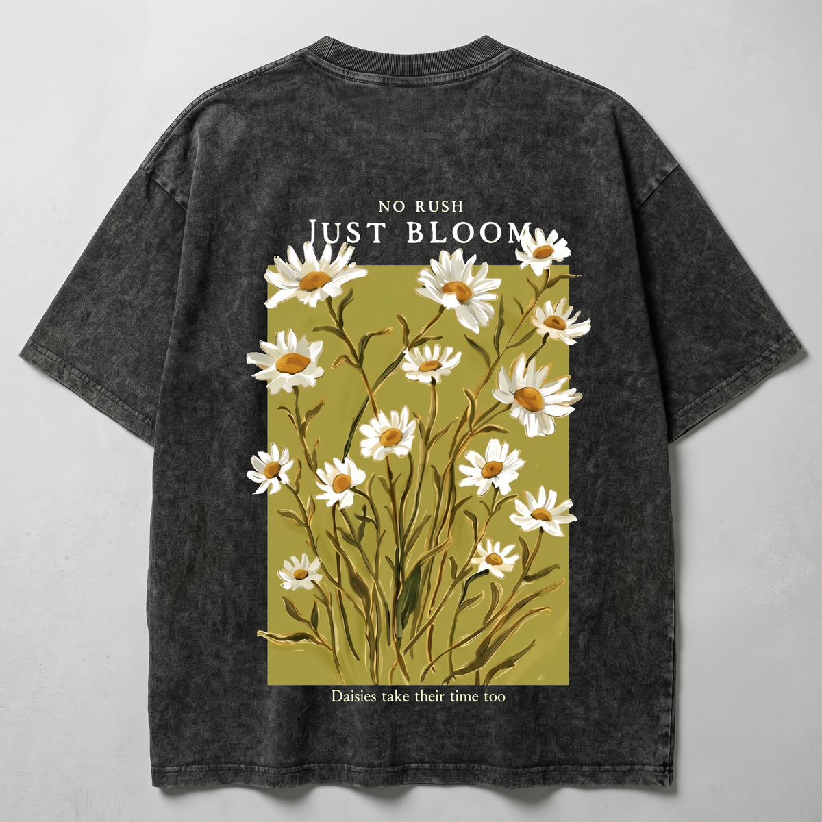 Just Bloom Washed Oversized T-shirt
