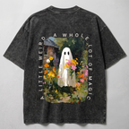 A little Weird Washed Oversized T-shirt