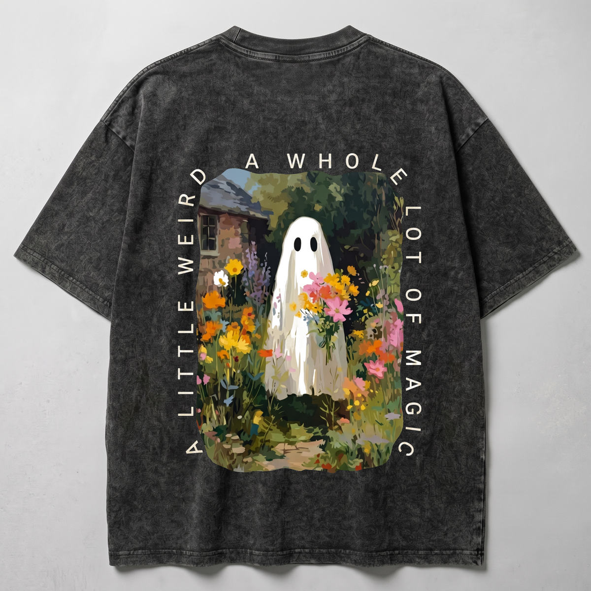 A little Weird Washed Oversized T-shirt