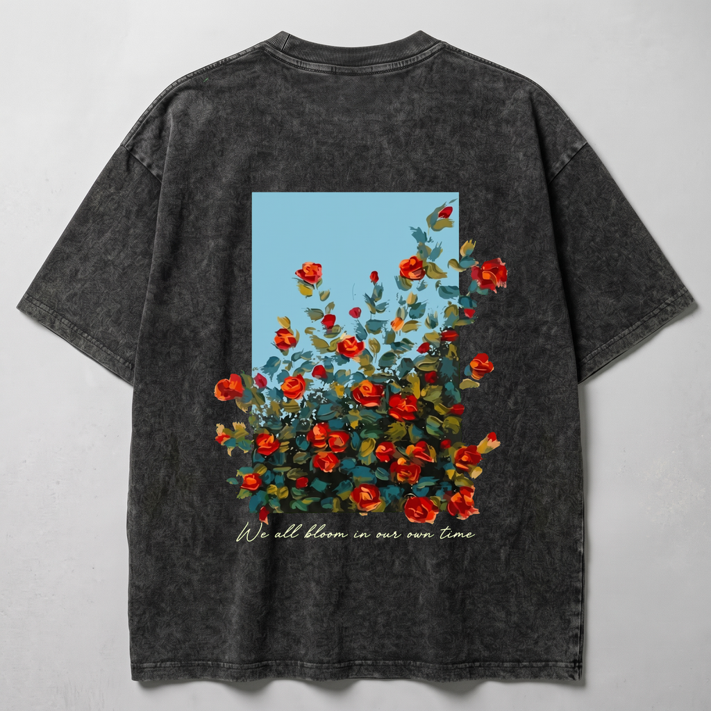 Bloom Washed Oversized T-shirt