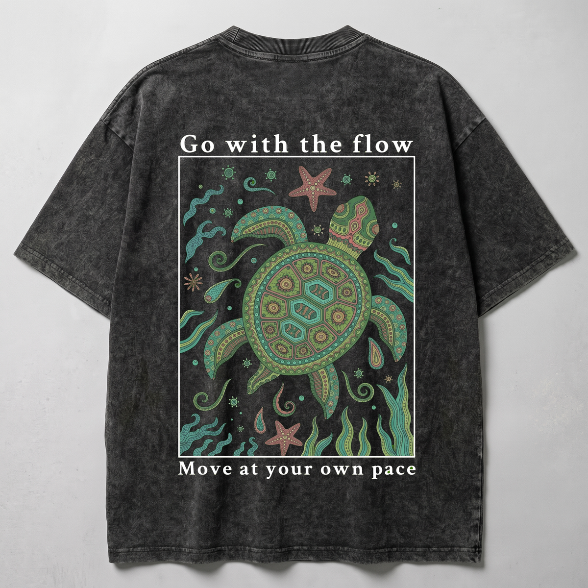Go with the Flow Washed Oversized T-shirt