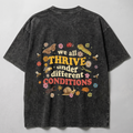Thrive  Washed Oversized T-shirt