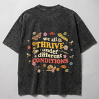 Thrive  Washed Oversized T-shirt
