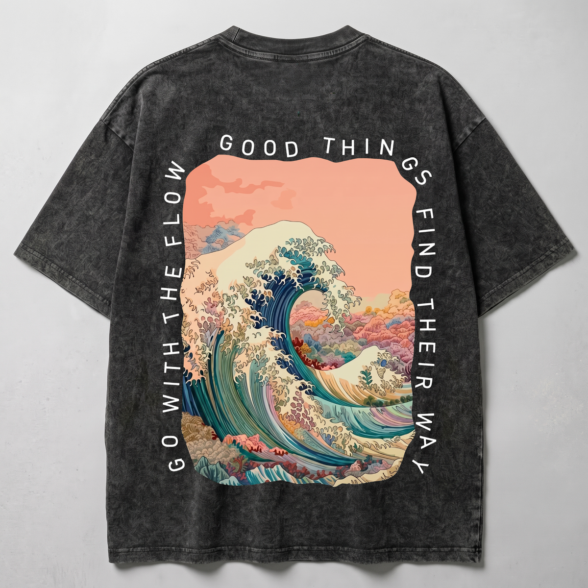 Things find Their Way Washed Oversized T-shirt