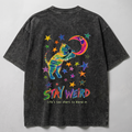 Life is Too Short Washed Oversized T-shirt