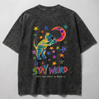 Life is Too Short Washed Oversized T-shirt