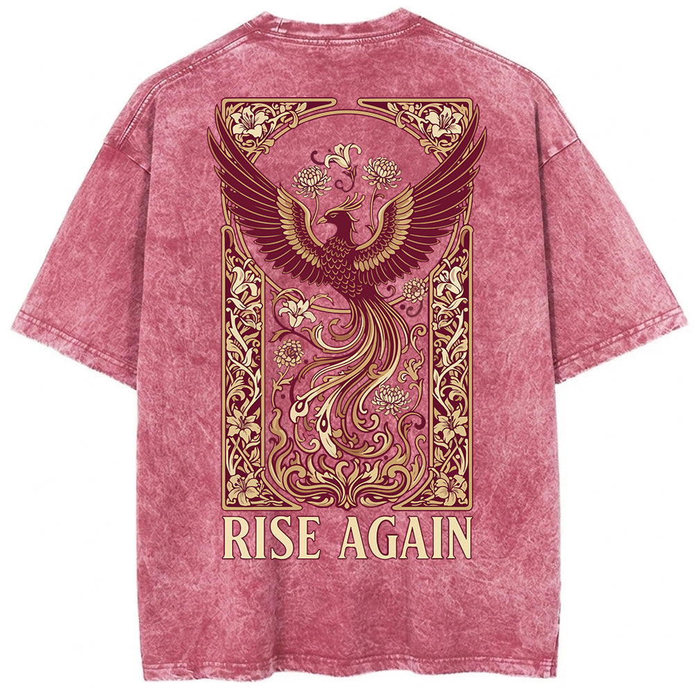 Rise Again Oversized Washed T-Shirt