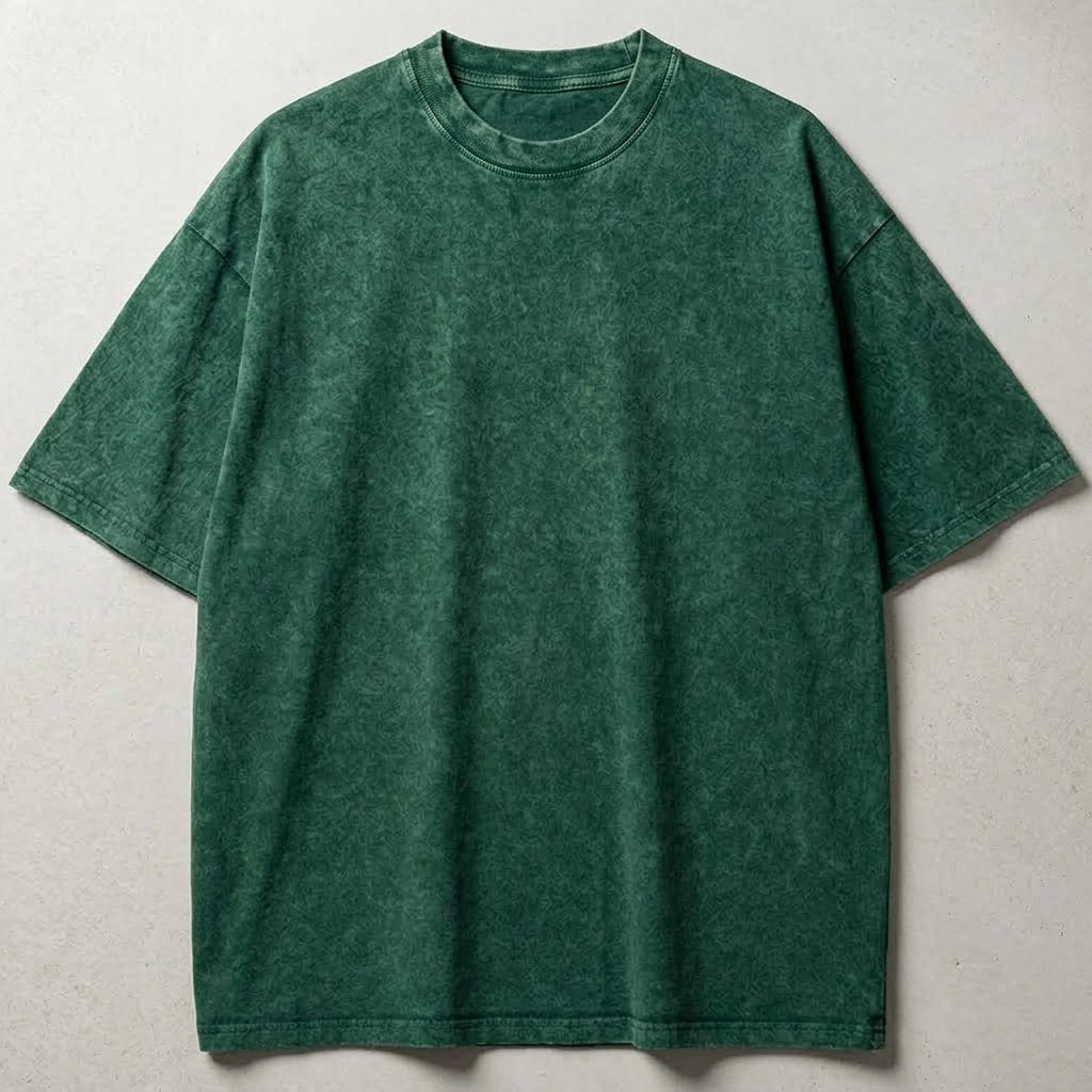 Basic Oversized Washed T-shirt
