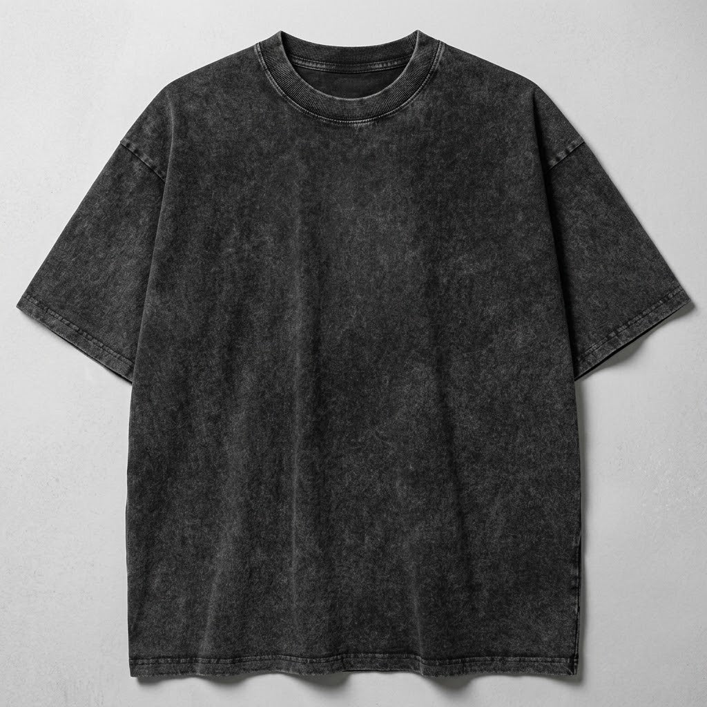 Basic Oversized Washed T-shirt