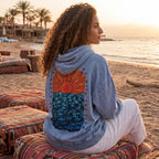 Let The Sun Washed Oversized Hoodie