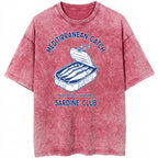Sardine Club Oversize Washed T-shirt