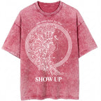 Show Up Oversize Washed T-shirt