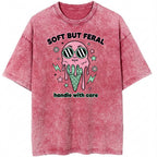 Soft&Feral Oversize Washed T-shirt