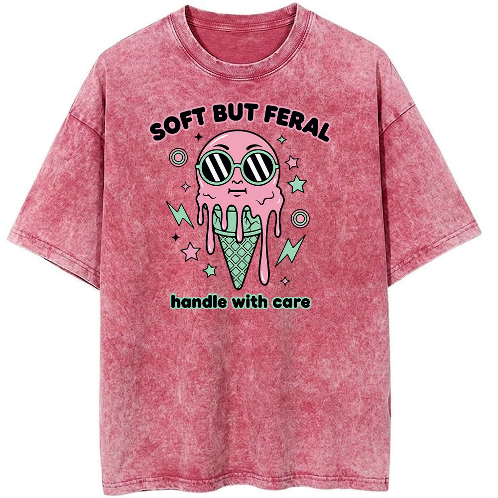 Soft&Feral Oversize Washed T-shirt