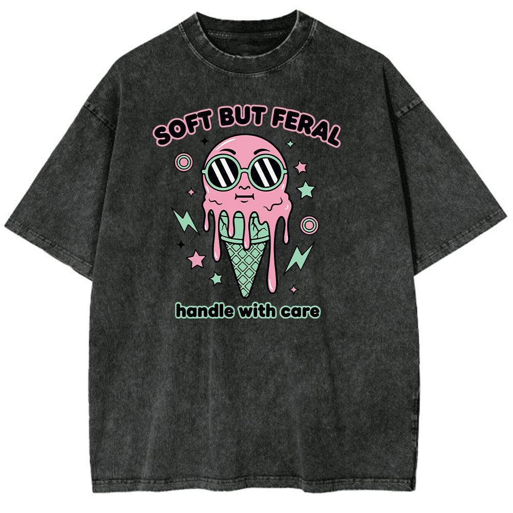 Soft&Feral Oversize Washed T-shirt
