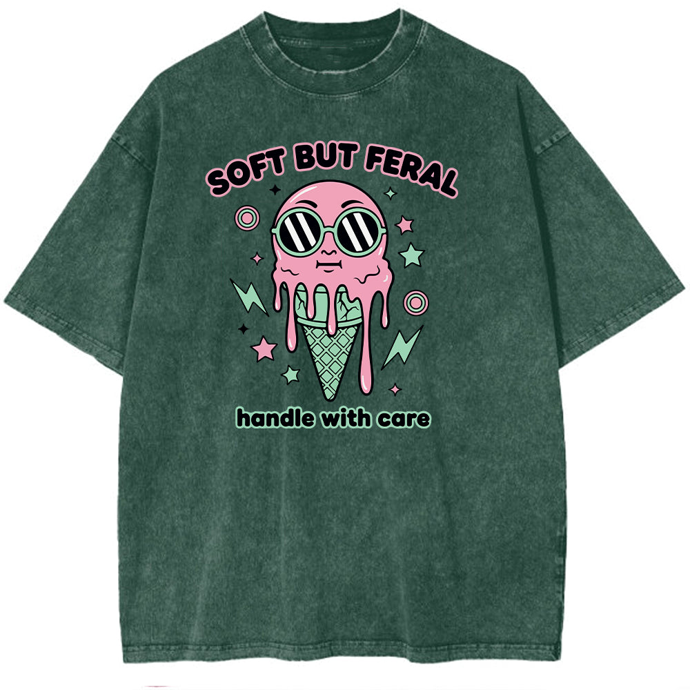 Soft&Feral Oversize Washed T-shirt