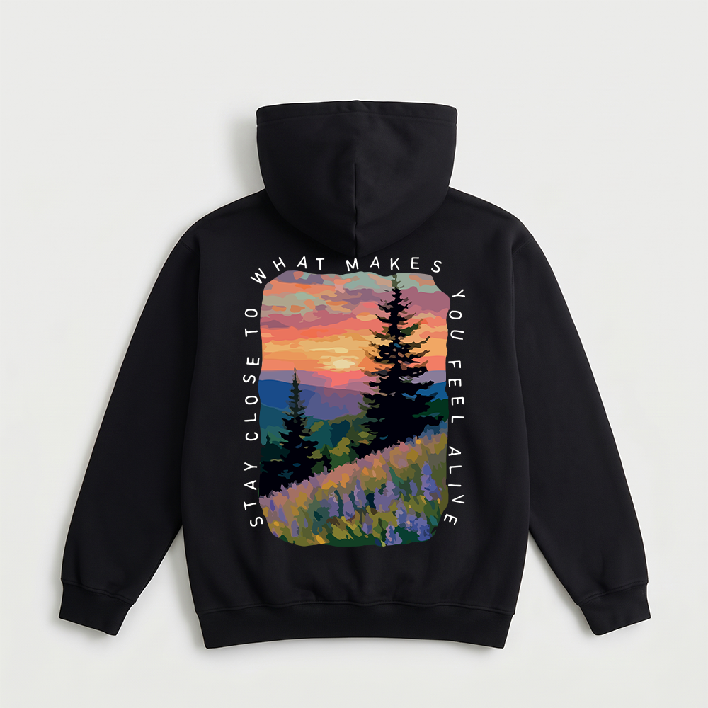 Stay Close Oversized Hoodie