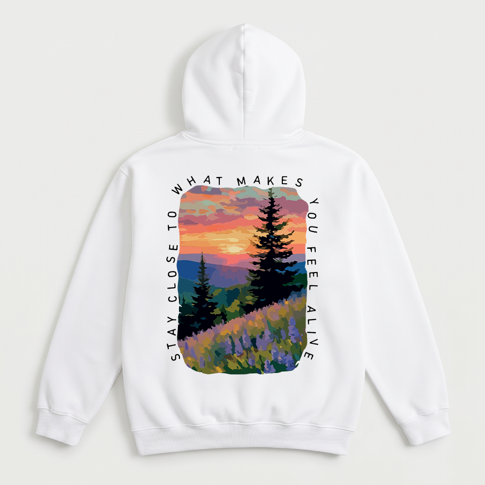 Stay Close Oversized Hoodie