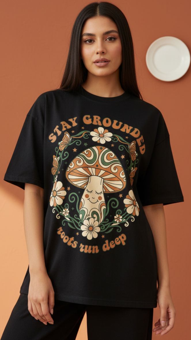 Stay Grounded Black