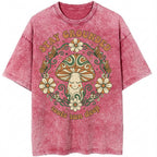 Stay Grounded Oversize Washed T-shirt