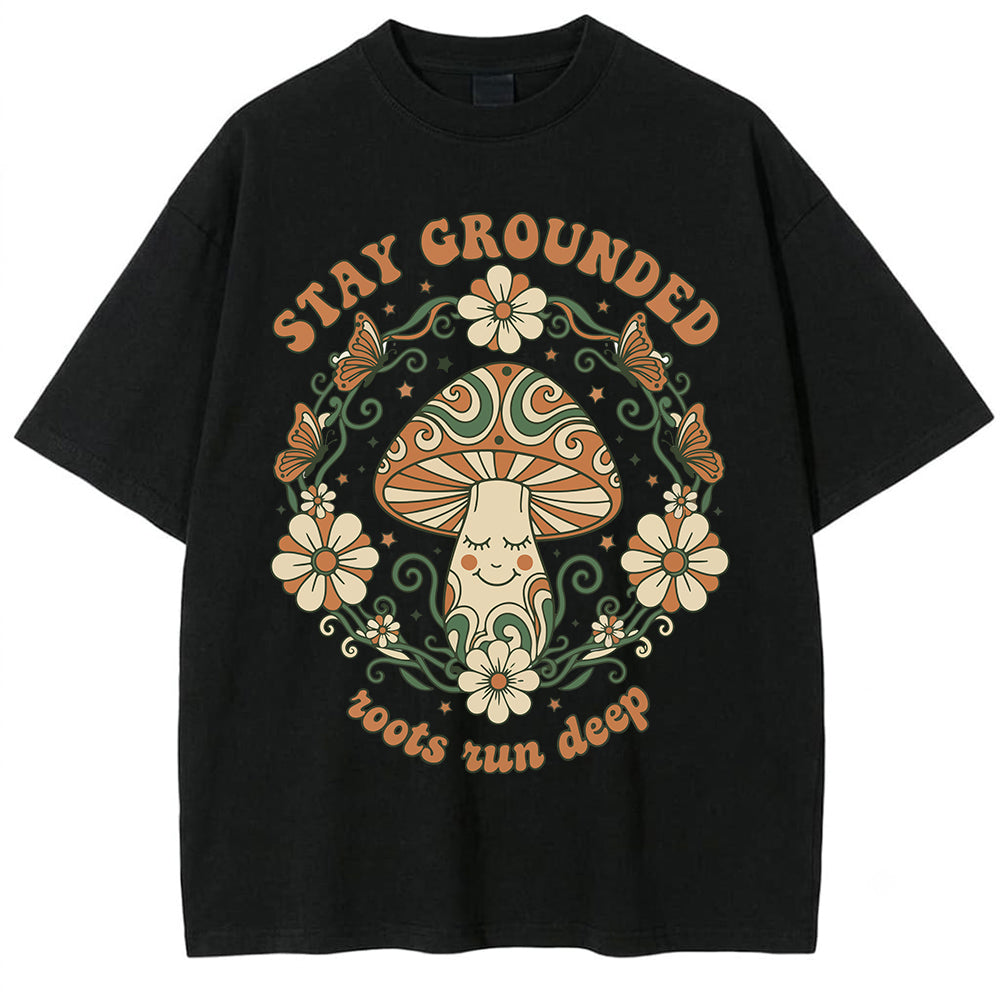 Stay Grounded Oversize T-shirt