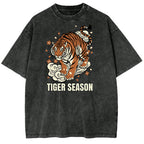 Tiger Season Oversize Washed T-shirt