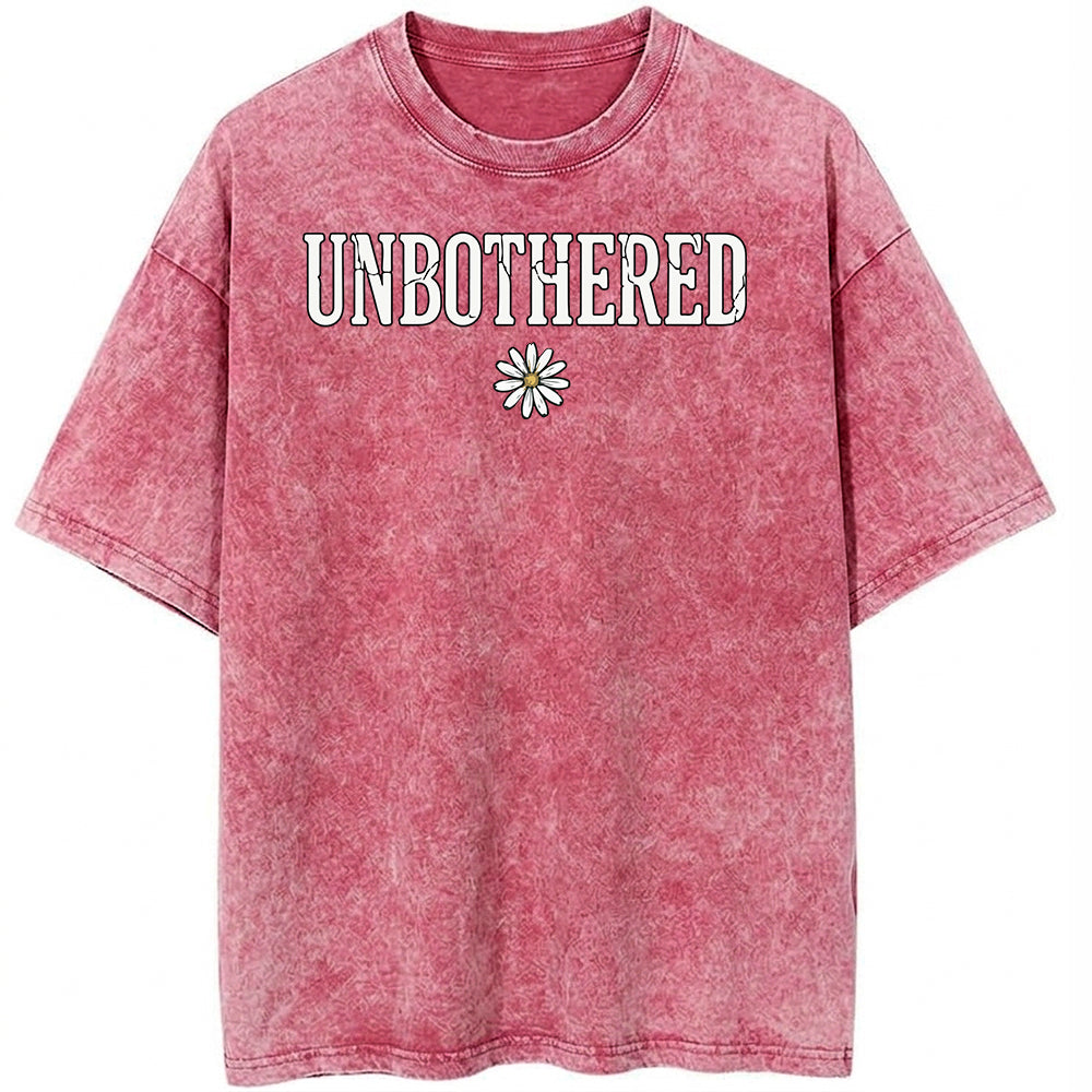 Unbothered Oversized Washed T-shirt