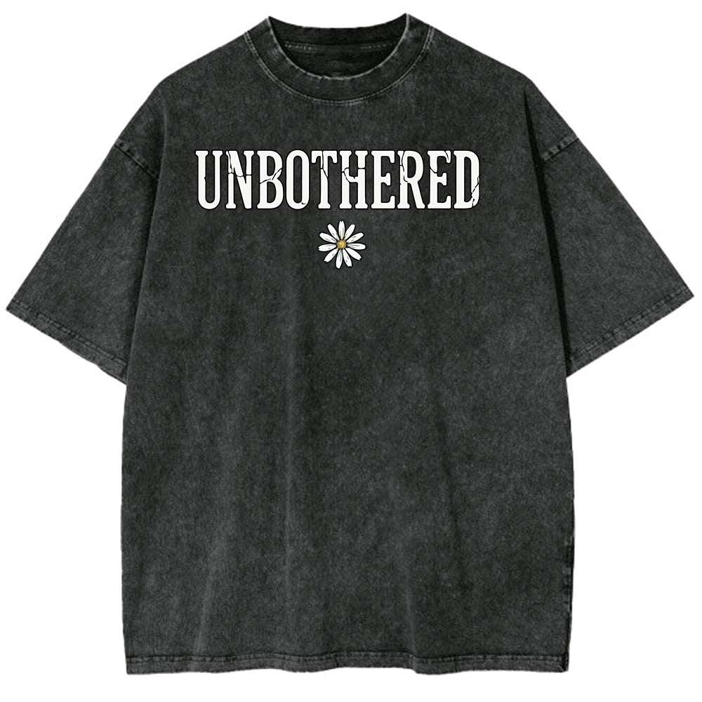 Unbothered Oversized Washed T-shirt