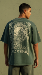 Wild At Heart Oversize Washed T-shirt