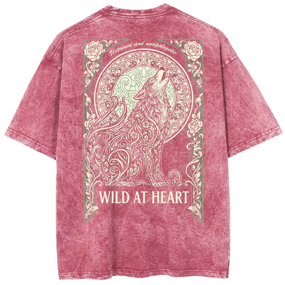 Wild At Heart Oversize Washed T-shirt